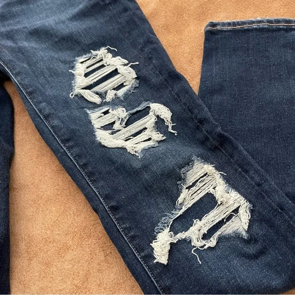 American Eagle Next Level Stretch High Rise Skinny Jeans Size 4 - Picture 6 of 16